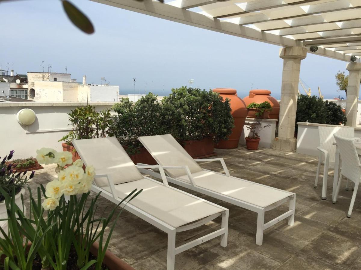 Palazzo Dei Gesuiti Appartamento Con Terrazza Privata Monopoli Exteriör bild