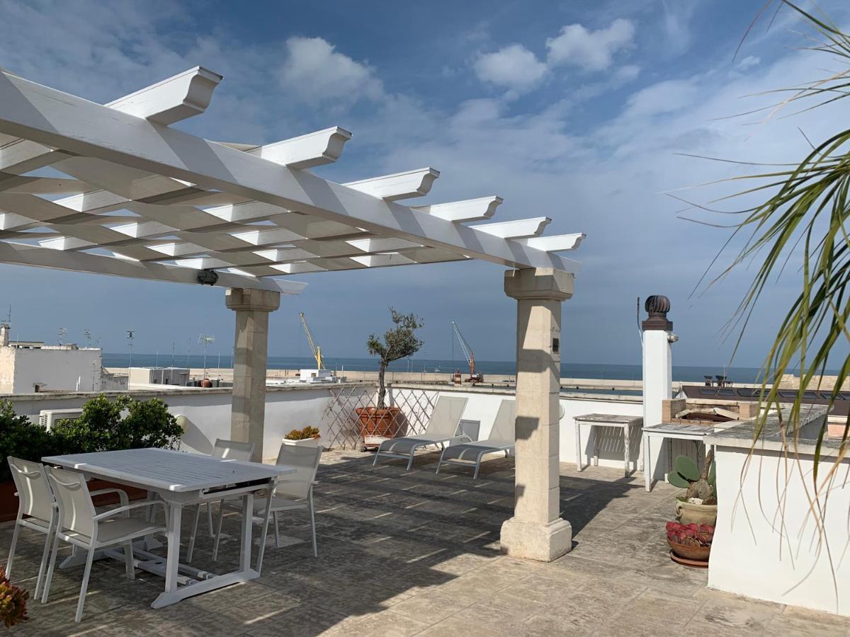 Palazzo Dei Gesuiti Appartamento Con Terrazza Privata Monopoli Exteriör bild