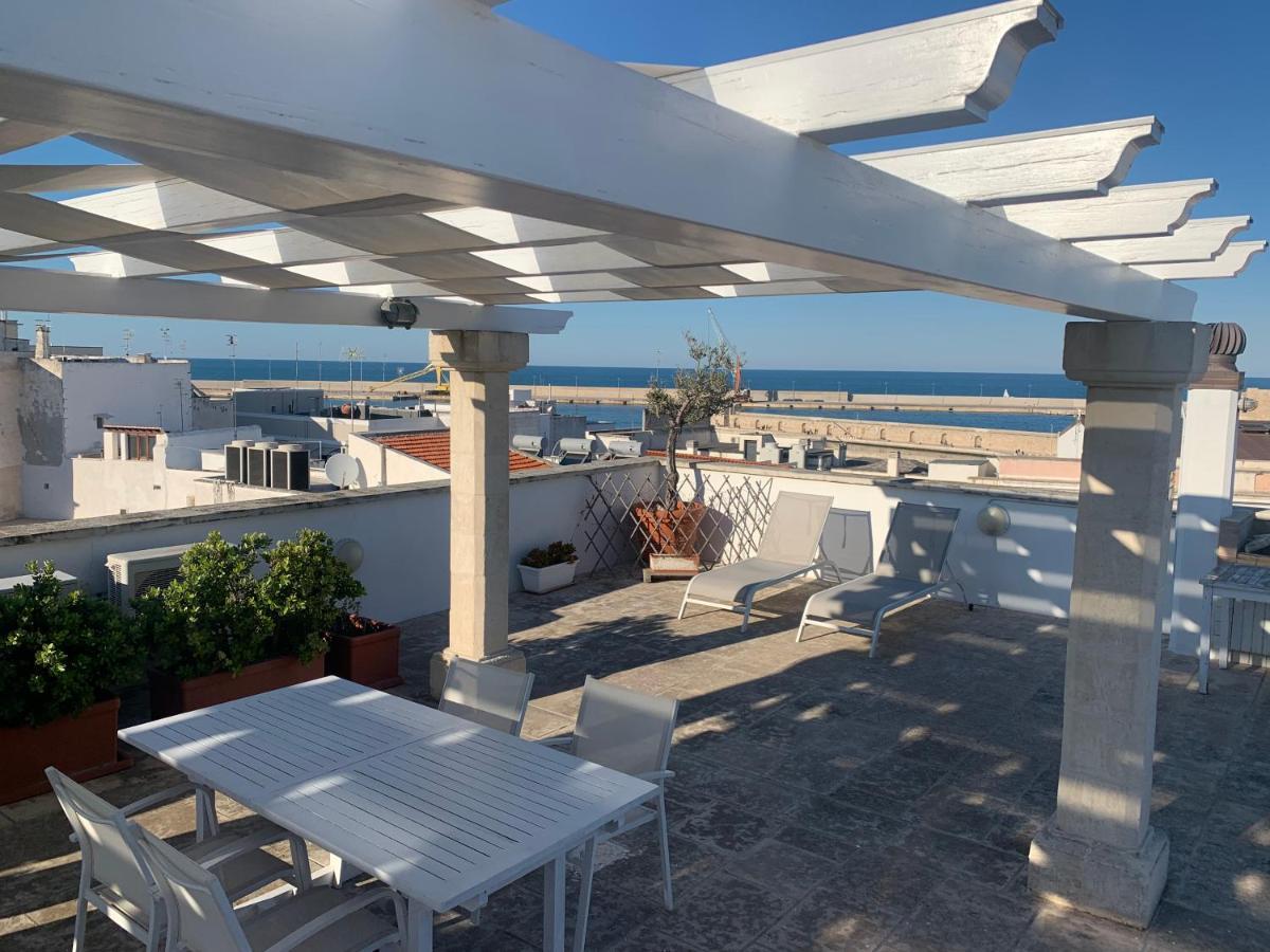 Palazzo Dei Gesuiti Appartamento Con Terrazza Privata Monopoli Exteriör bild